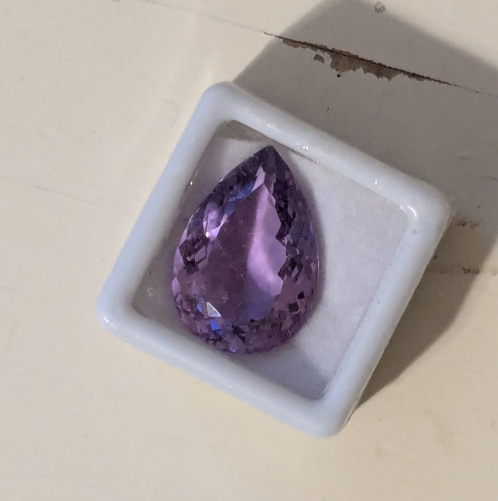 GIANT loose pear cut amethyst